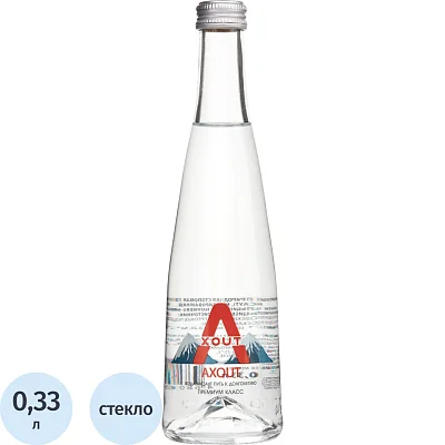 Вода минеральная AXOUT негаз стекло 0.33л