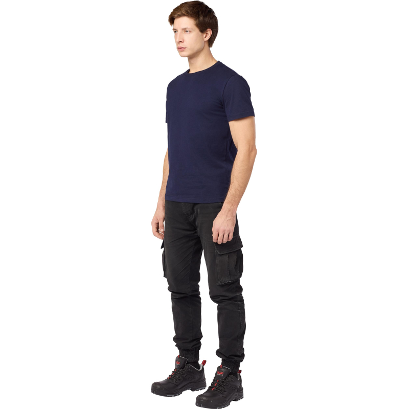 Футболка (160 г. ) с кор. рукавом синяя 5XL(ЗД594075)