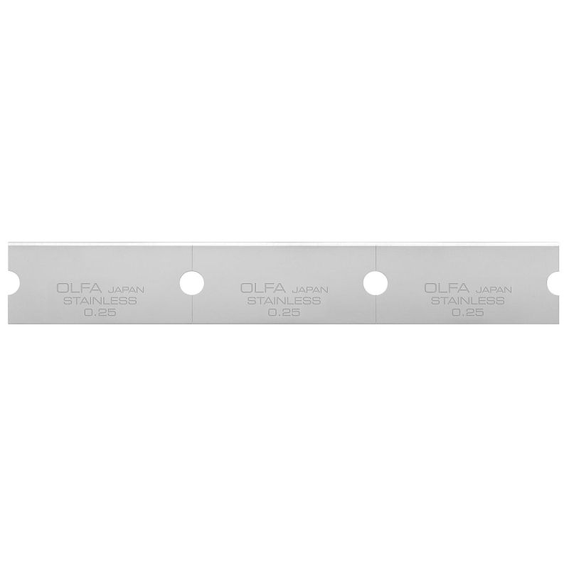 Лезвие OLFA прямое 120 мм для скребков GSR-1/3B, GSR-2 30 шт/уп (OL-GSB-1S)