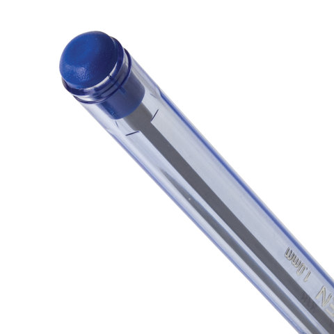 Ручка шариковая масляная PENSAN «My-Pen», СИНЯЯ, корпус тонированный синий, узел 1 мм, линия письма 0.5 мм