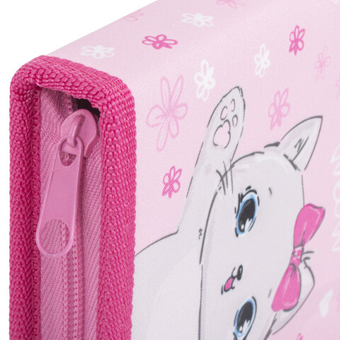 Пенал ПИФАГОР1 отделениеткань19×13 см«Cute Meow»270358