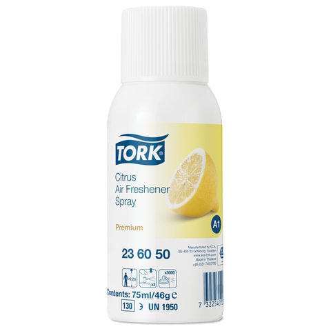 превью Картридж аэрозольный TORK (Система А1) Premium, 75 мл, цитрус