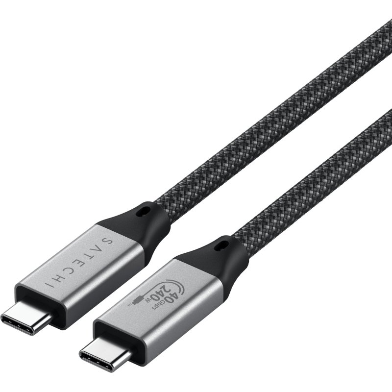 превью Кабель Satechi USB4 Pro Cable. Длина: 1.2м. Цвет: серый космос