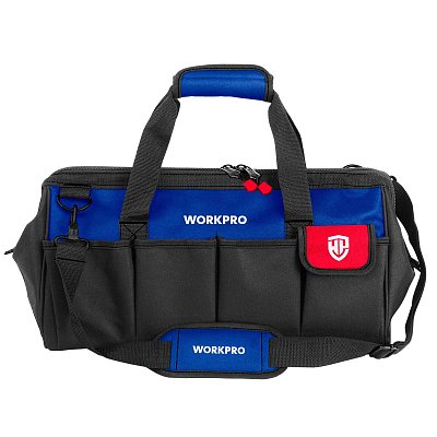 Сумка с закрытым верхним клапаном 46×21.5×26см 13 карм WORKPRO (WP281005)