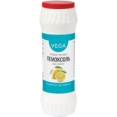 Средство чистящее Vega Пемоксоль «Лимон. Сода-эффект», порошок, 400г