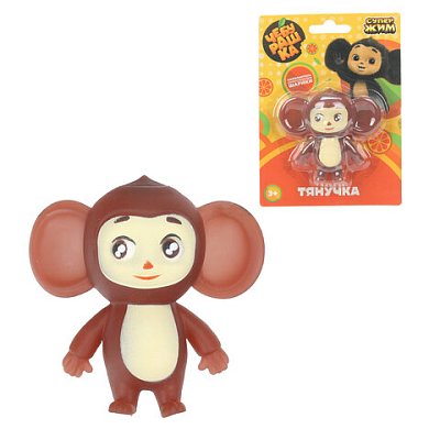 Игрушка-антистресстянучка «ЧЕБУРАШКА»наполнение шарикиблистерСУПЕРЖИМ