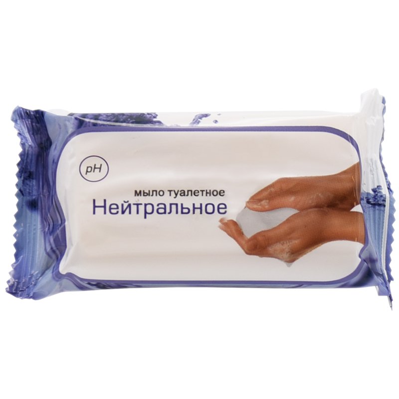 Мыло туалетное ММЗ «Нейтральное», Марка «Н», флоу-пак, 100г