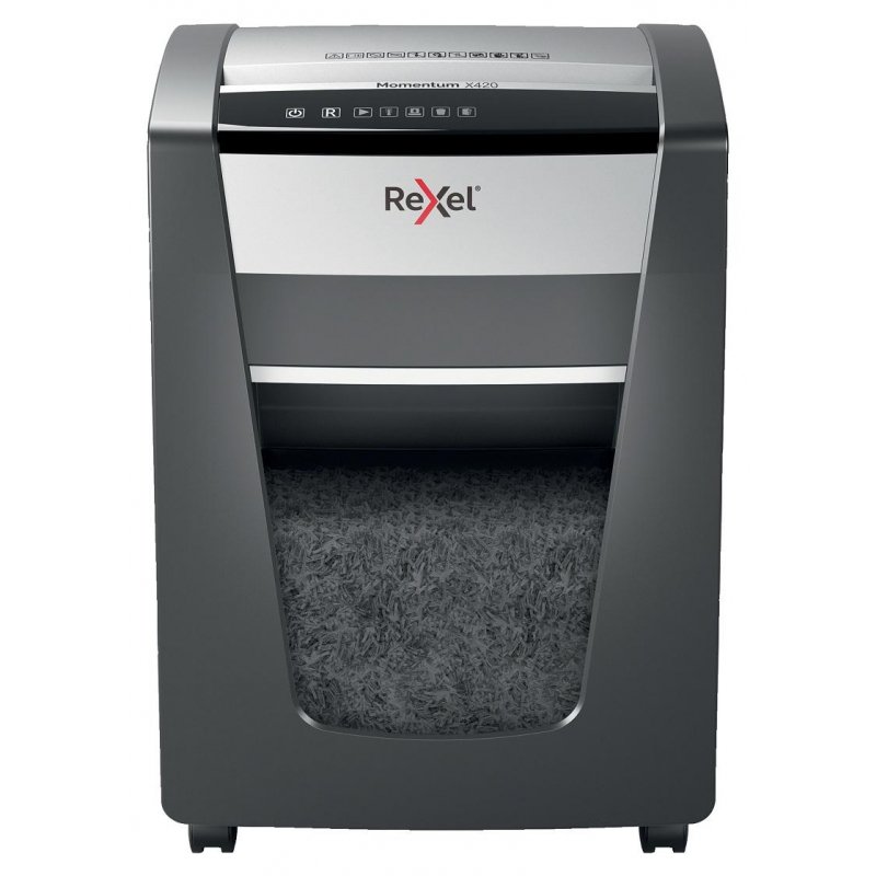 Уничтожитель документов Rexel Momentum X420 4-й уровень секретности объем корзины 30 л
