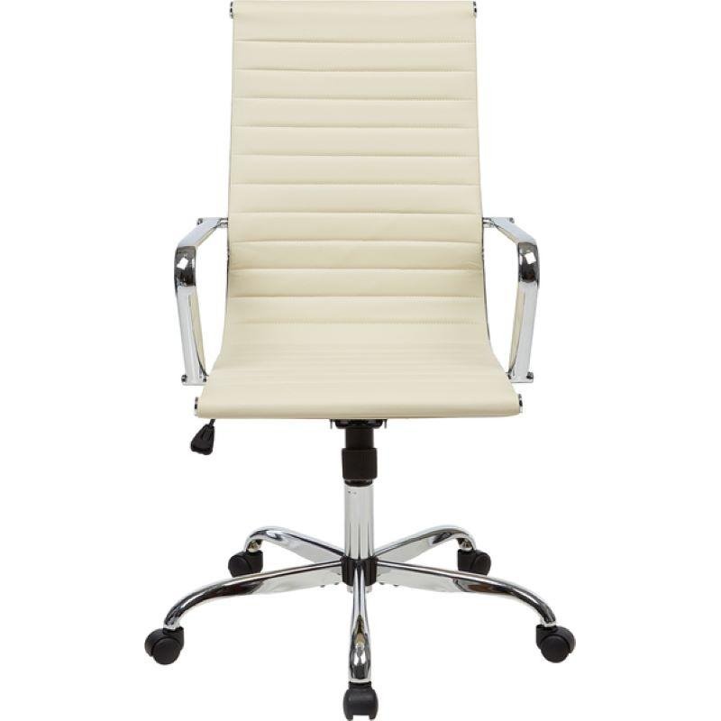 Кресло для руководителя Easy Chair 711 TPU бежевое (искусственная кожа, металл)