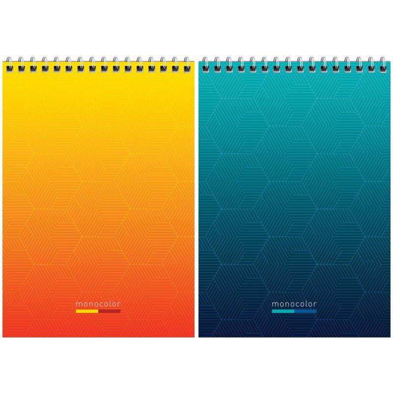 превью Блокнот А5 60л. на гребне ArtSpace «Моноколор. Simple modern», твердая подложка