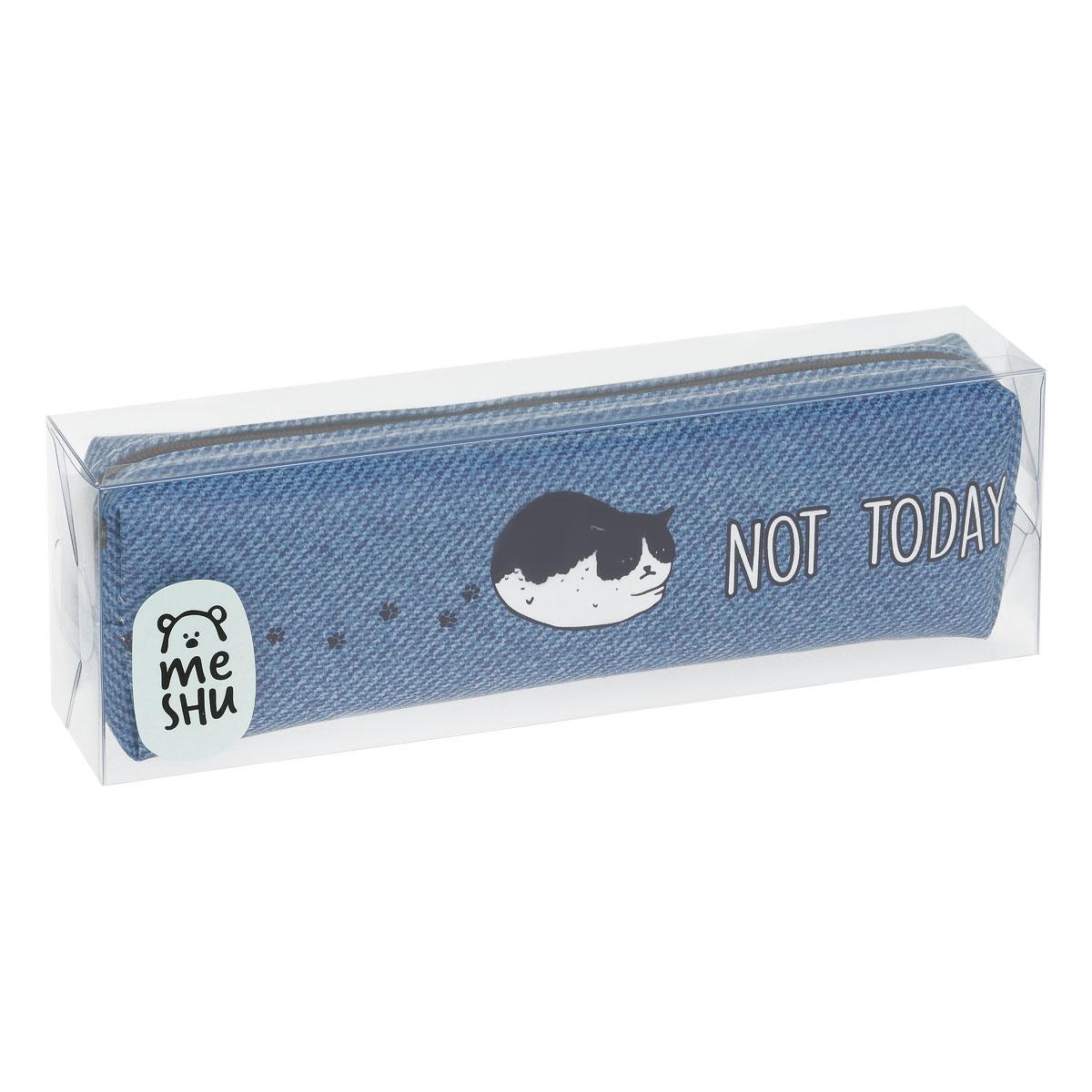 Пенал мягкий 200×55×40 MESHU «Not today», искусственная кожа