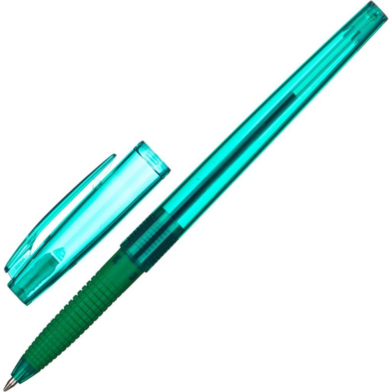 Ручка шариковая масляная Pilot Super Grip G BPS-GG-F-G зеленая (толщина линии 0.22 мм)