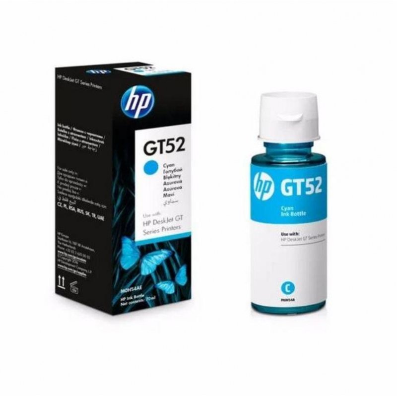Контейнер с чернилами HP GT52 M0H54AE гол. для DJ GT 5810/5820