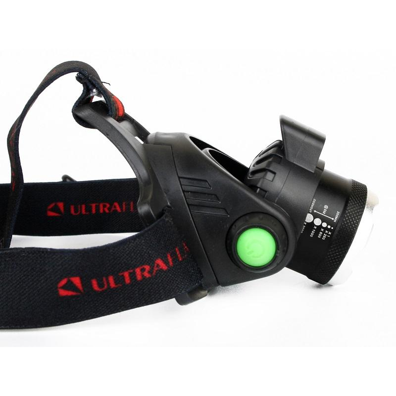 Фонарь налобный Ultraflash E1336 (акк.3.7В,1LED,4В