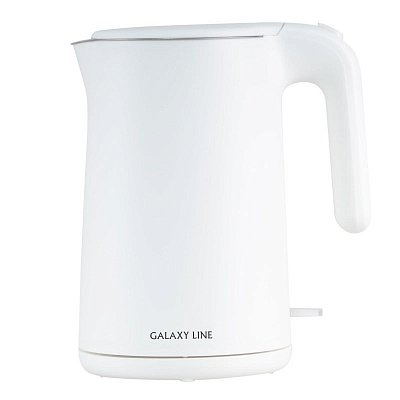 Чайник GALAXY LINE гл0327лб, 1800 Вт, 1.5л, белый