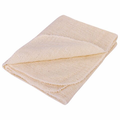 Тряпка для пола 60×80 см, трехслойная, нитепрошивная (НЕТКОЛ), 360 г/м2, 100% хлопок, LAIMA