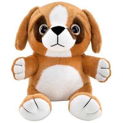 Игрушка мягкая «Собачка», 23 см, цвет коричневый, WOOZOO (ВУЗУ)