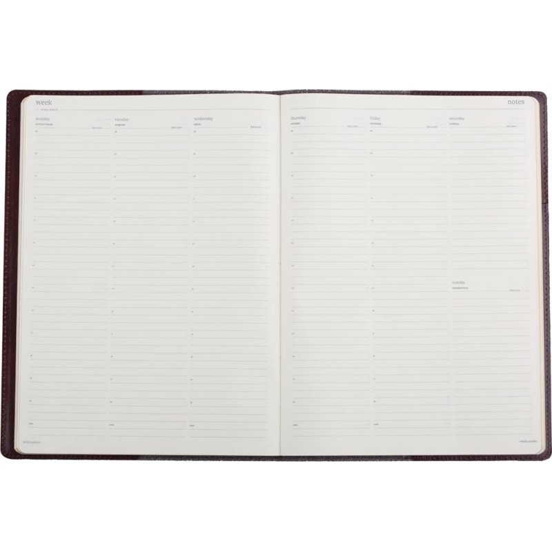 Еженедельник Br.V.Profi (коричневый, A4, 222х302мм, 64л)