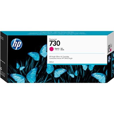 Картридж струйный HP 730 P2V69A пурпурный оригинальный