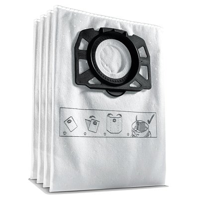 Фильтр -мешки Karcher из нетканого материала (4шт/уп) KFI 487/2.863-006.0
