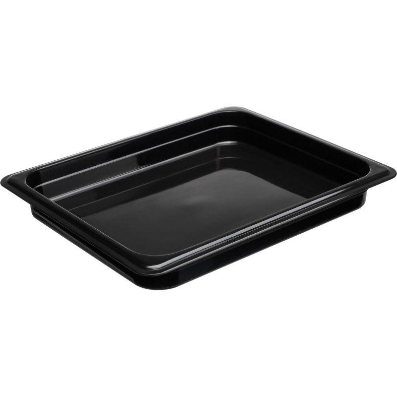 Гастроемкость Restola полипропилен GN 1/2 325×265х40 мм черная, 422109113