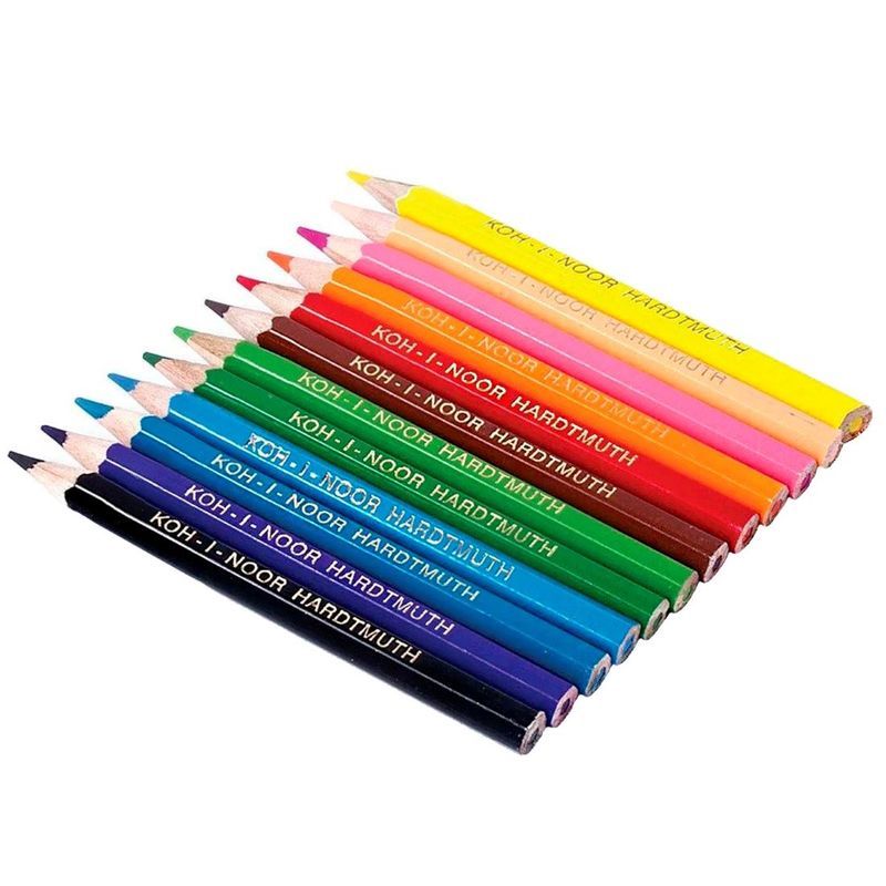 Карандаши цветные Koh-I-Noor Крот 12 цветов шестигранные (3622012046KSNN)