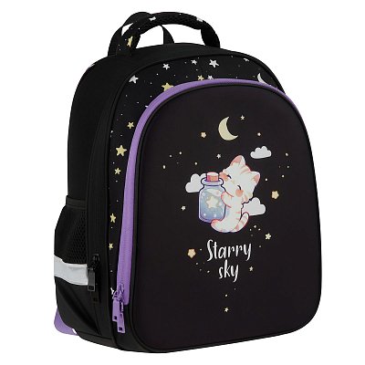 Ранец ArtSpace School Friend Light «Stary Sky» 35×29×12см, 2 отделения, 2 кармана, анатомическая спинка