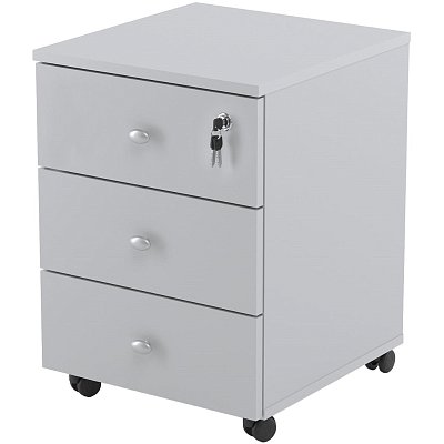 Тумба выкатная Easy Standard LT 16/16 (серый, 400×420x563 мм)