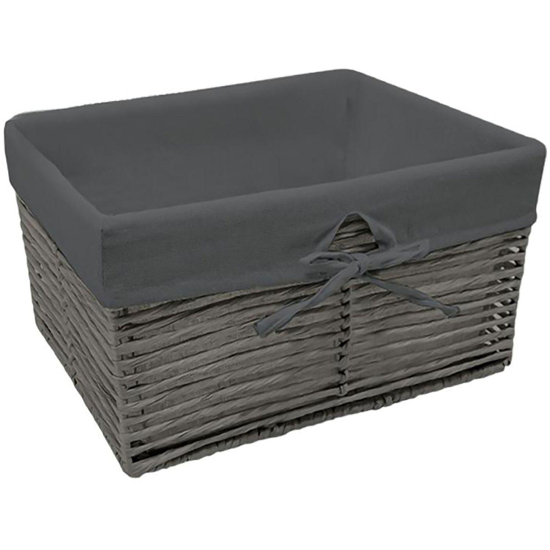 превью Корзина стел. Paper, Д210 Ш160 В120, серый арт. LIS-40S