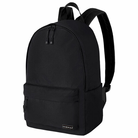 превью Рюкзак HEIKKI POSITIVE (ХЕЙКИ) универсальный, карман-антивор, Black, 42×28х14 см