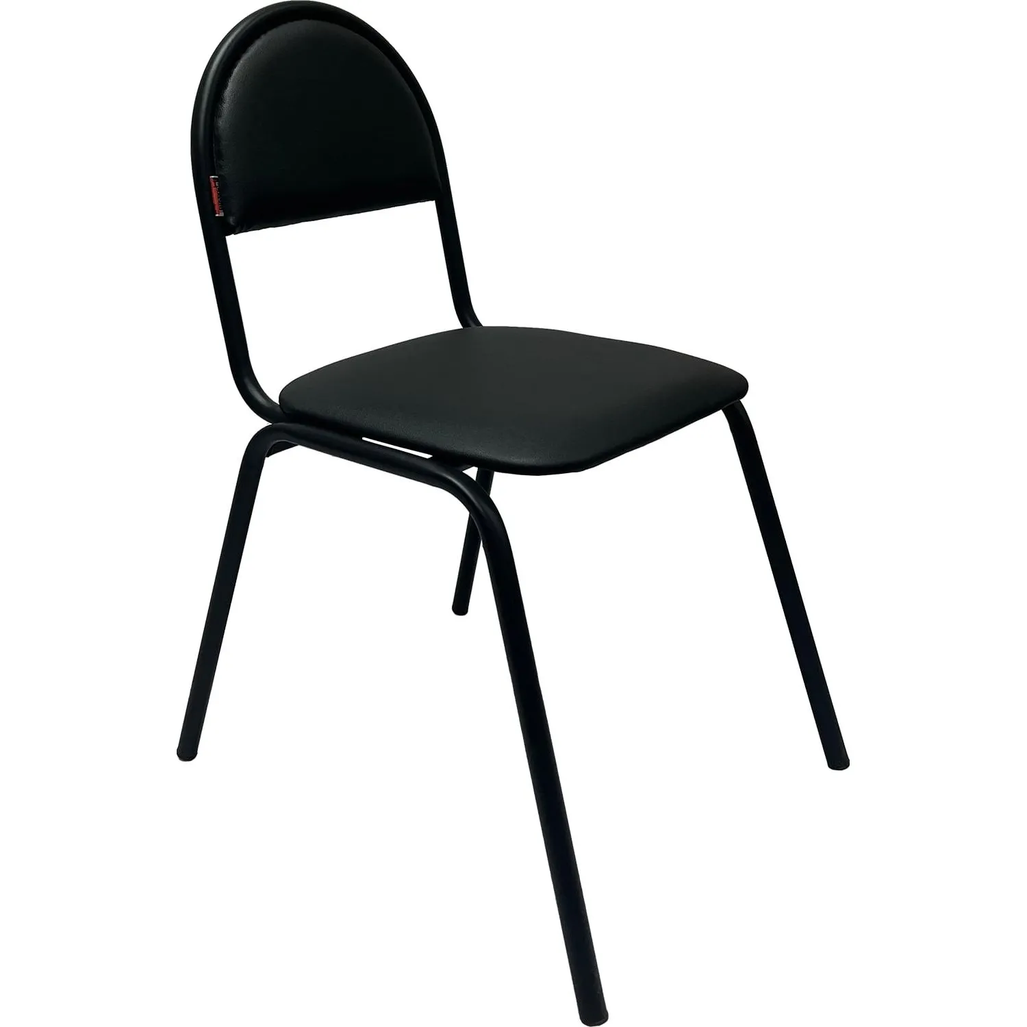 превью Стул офисный Easy Chair Серна РС 01.00.00С чёрный (искусственная кожа, металл)