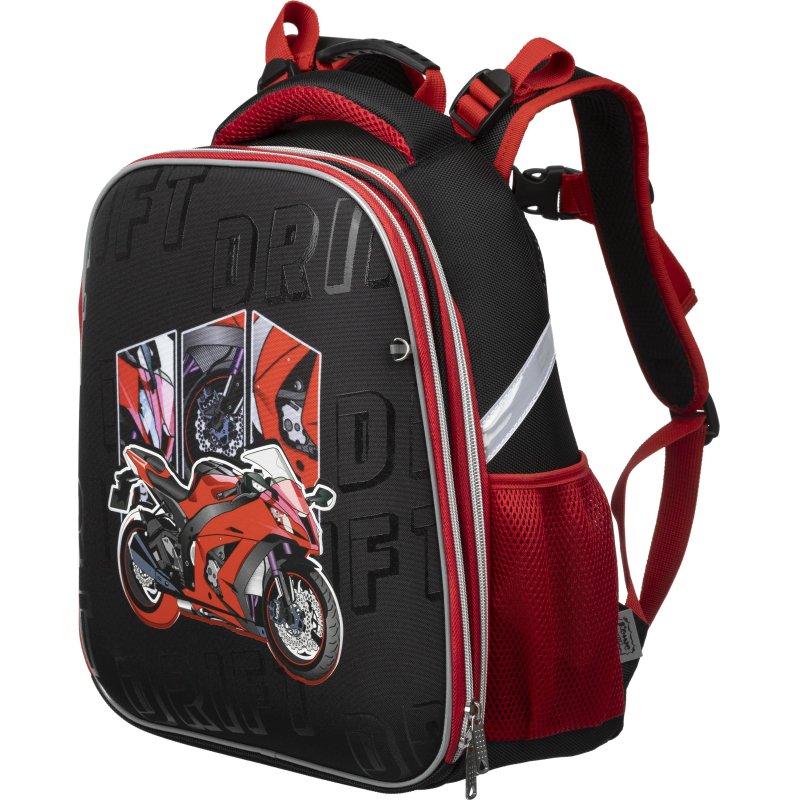 Ранец Комус Класс Basic Urban Moto, 2 отд, эргоном спинка