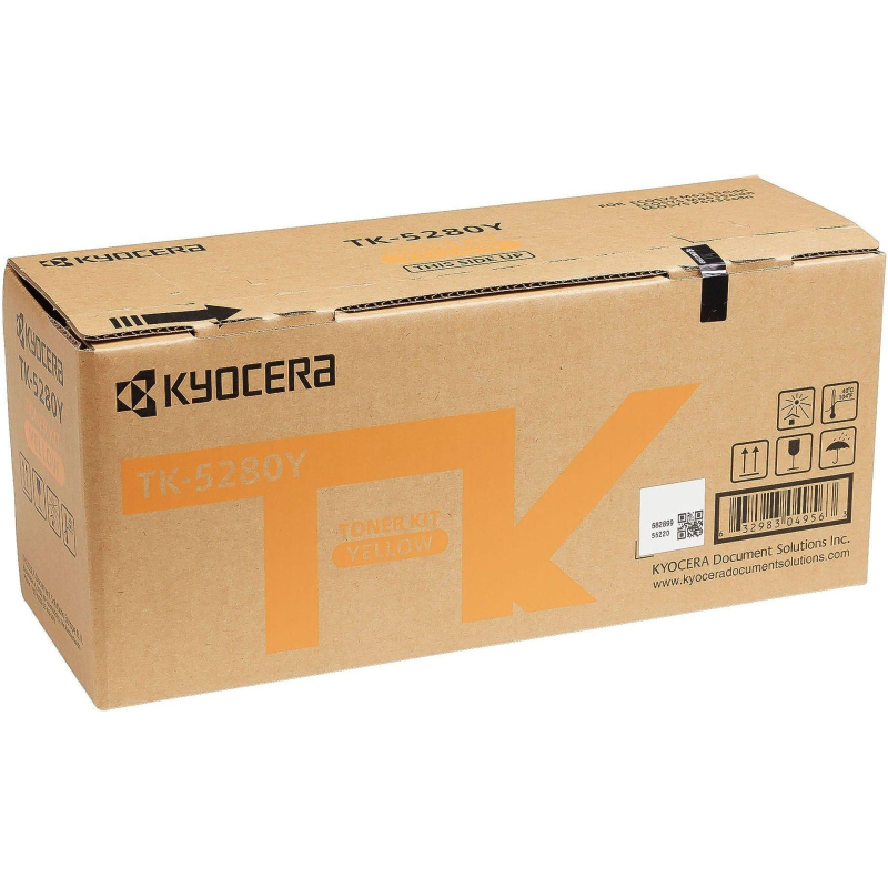 Тонер-картридж Kyocera TK-5280Y жел. для P6235/6635