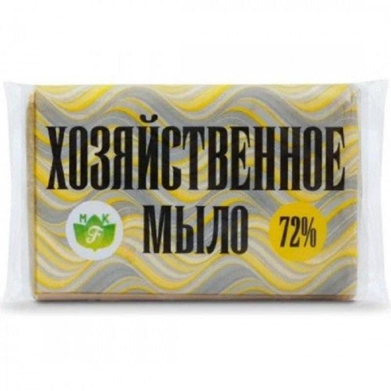 превью Мыло хозяйственное Flora 72% в упаковке 200 г