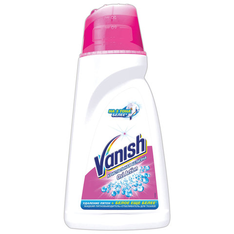 Средство для удаления пятен VANISH «Oxi Action», 1000 мл, для белой ткани