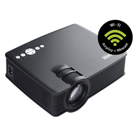 превью Проектор CACTUS CS-PRE.09B. WVGA-W, LCD, 1024×600, 16:10, 1200 лм, 350:1, 1.5 кг