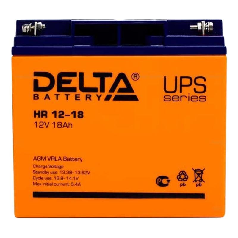 Батарея для ИБП Delta HR 12-18 (12V/18Ah)_D_K