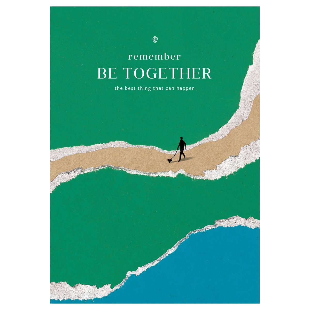 Тетрадь 48л., А5, клетка Greenwich Line «Be together», матовая ламинация, выборочный УФ-лак, ЕВРО