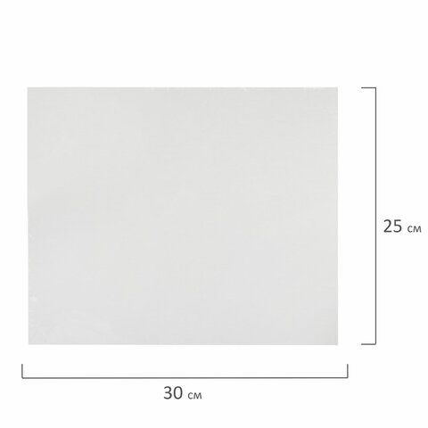 Холст на картоне (МДФ), 25×30 см, грунтованный, хлопок, мелкое зерно, BRAUBERG ART CLASSIC