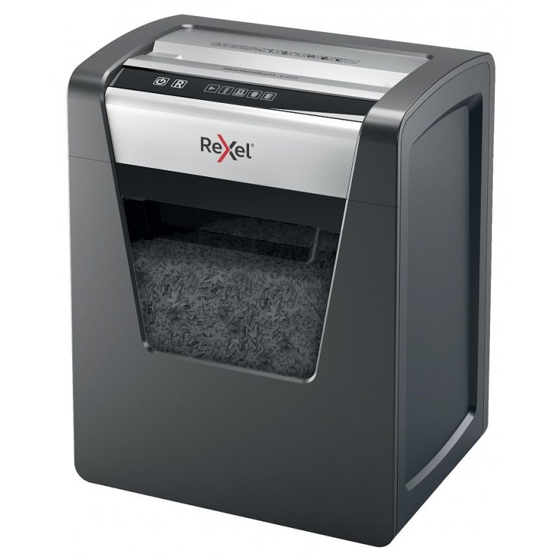Уничтожитель (шредер) Rexel Momentum X415, 1-3 человека, 4 уровень секретности, фрагменты, 4×40 мм, 15 листов, 23 л