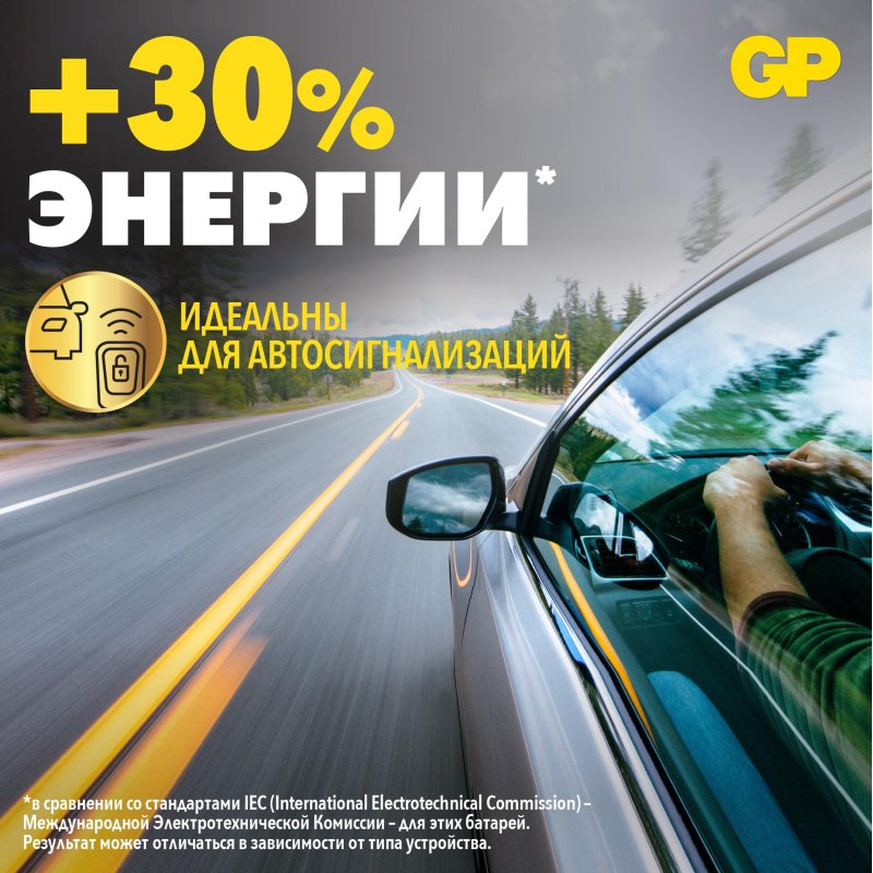 Элементы питания батарейка GP CR2016, 3V, литий, бл/1