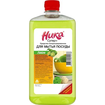 Профхим д/посуды конц. д/ручного мытья Ника/Супер Плюс, 1л