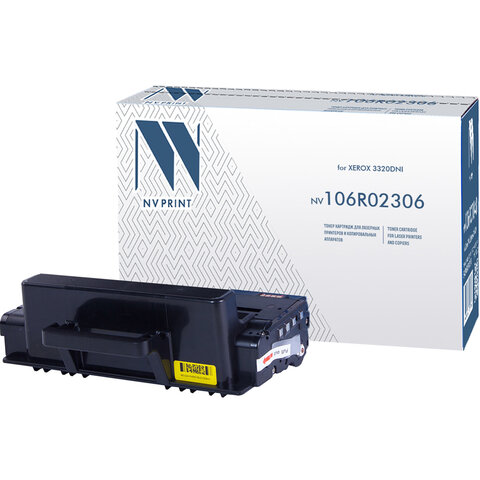 превью Картридж лазерный NV PRINT (NV-106R02306) для XEROX Phaser 3320, ресурс 11000 стр. 