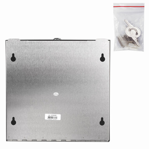 Диспенсер для полотенец LAIMA PROFESSIONAL INOX, (Система H3), V (ZZ), нержавеющая сталь, матовый, 605696