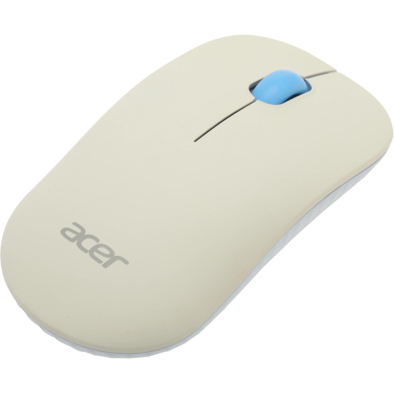 Набор клавиатура+мышь Acer OCC205(ZL. ACCEE.00C)/белый/голубой/slim