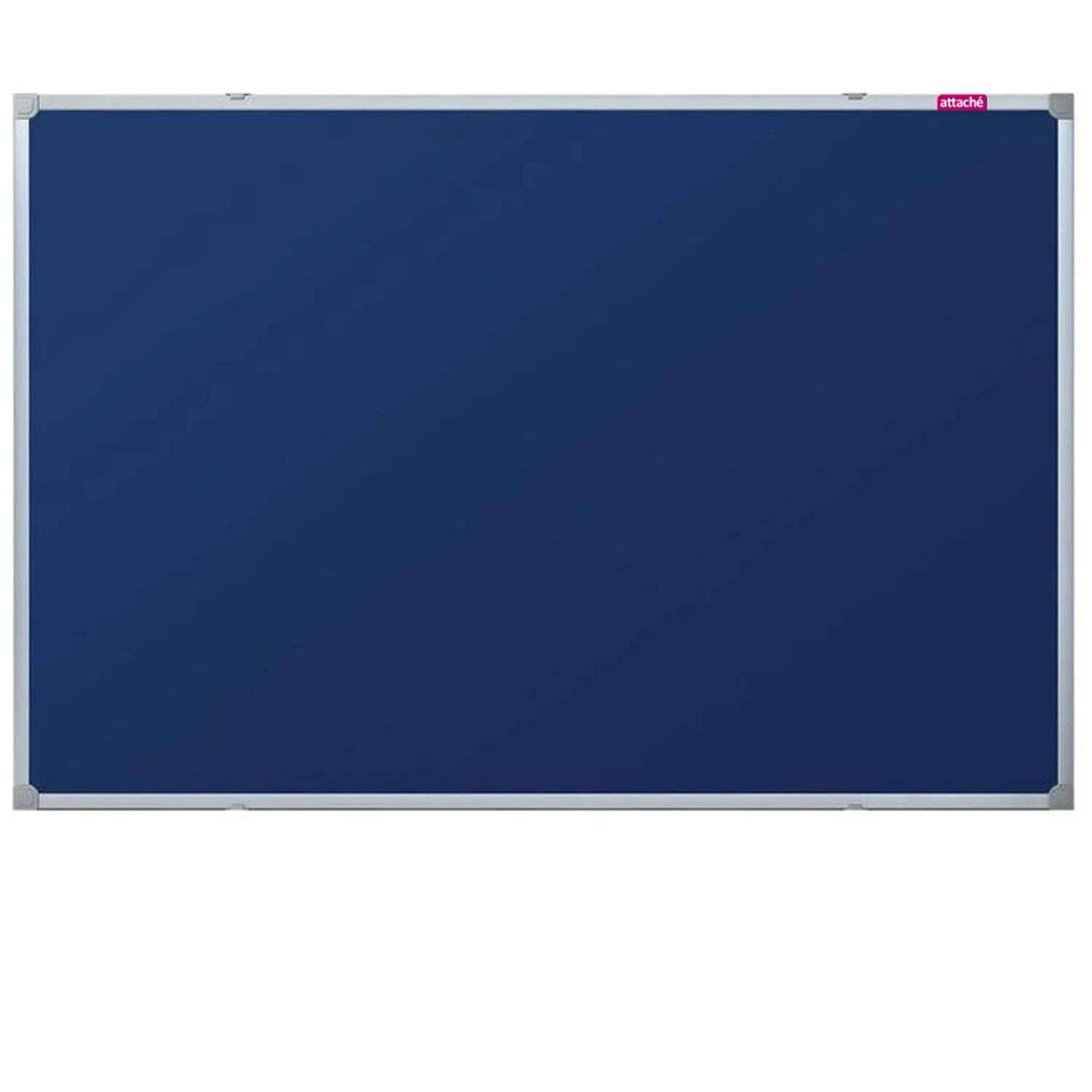 превью Доска текстильная 60x90 см Attache цвет покрытия синий алюминиевая рама