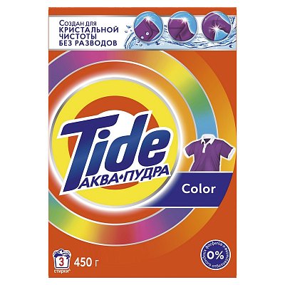 Порошок стиральный Tide Color автомат 450гр. 