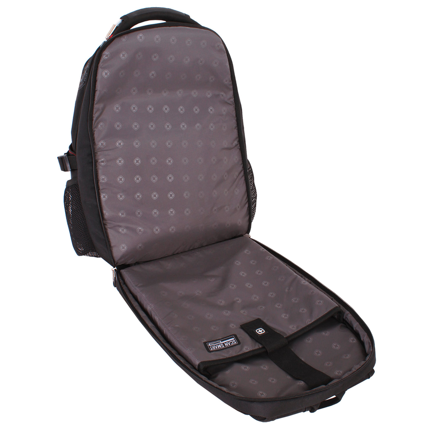 Рюкзак WENGER, универсальный, черный, функция ScanSmart, 35 л, 47×36×21 см