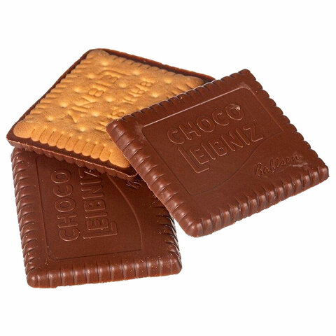 Печенье сливочное LEIBNIZ «Choco» в молочном шоколаде 125 гГЕРМАНИЯ