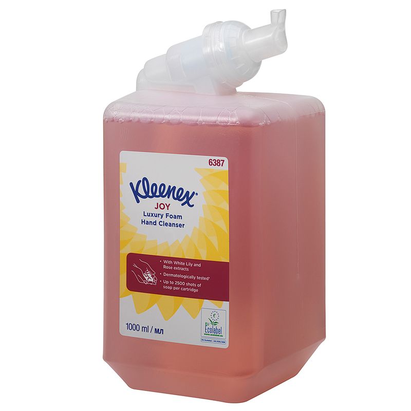превью Картридж с жидким мылом-пеной Kimberly Clark «Kleenex Joy Luxury Foam», 1л